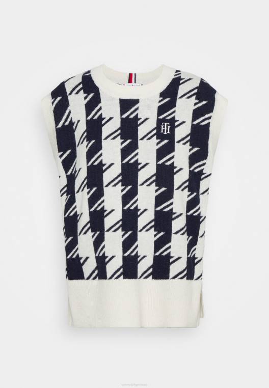 מגשר אפוד נינוח NX205074 שמי מדבר/אקרו Tommy Hilfiger