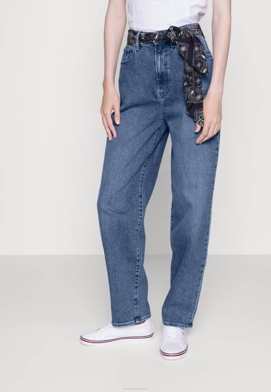 בנדנה בלון ג'ינס בכושר רגוע NX205088 לחמם Tommy Hilfiger