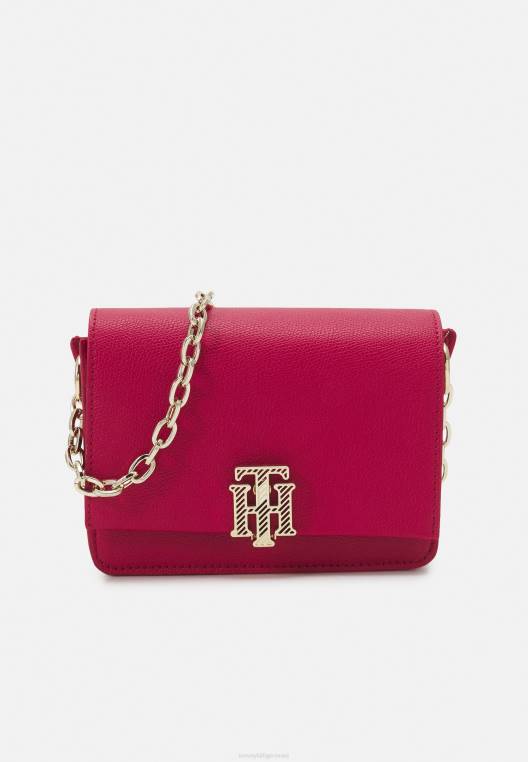 מוצלב מתאר על פני תיק הגוף NX205091 רויאל ברי Tommy Hilfiger