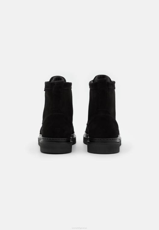 מגפונים עם שרוכים עם שרוכים NX205092 שָׁחוֹר Tommy Hilfiger