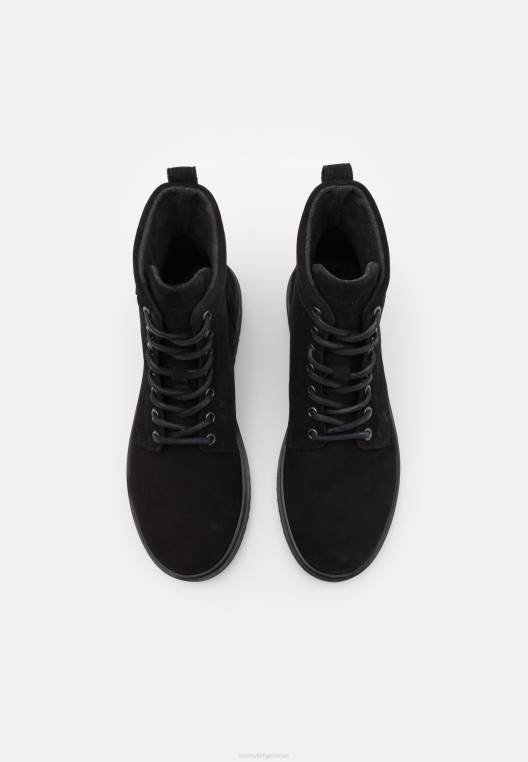 מגפונים עם שרוכים עם שרוכים NX205092 שָׁחוֹר Tommy Hilfiger