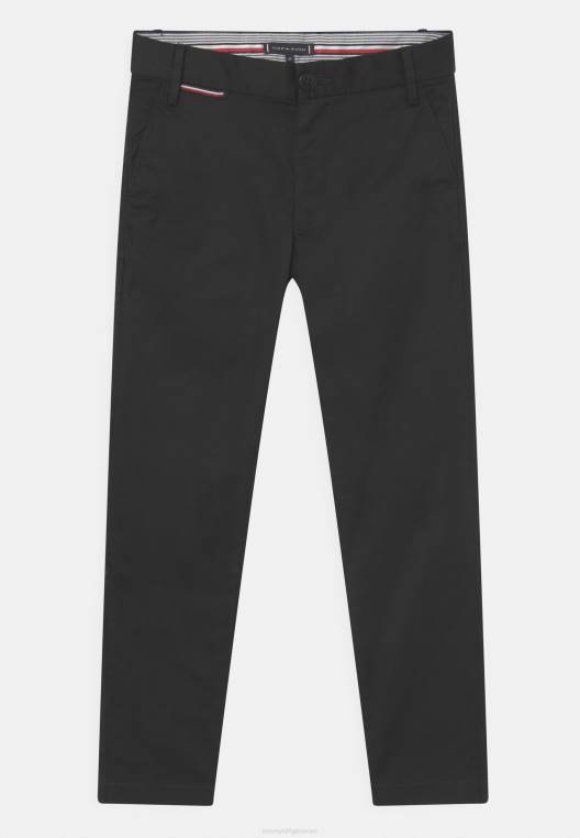 מכנסי כינוס מכנסיים NX205123 שָׁחוֹר Tommy Hilfiger