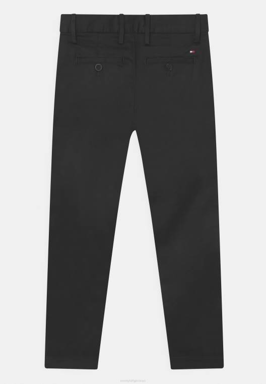 מכנסי כינוס מכנסיים NX205123 שָׁחוֹר Tommy Hilfiger