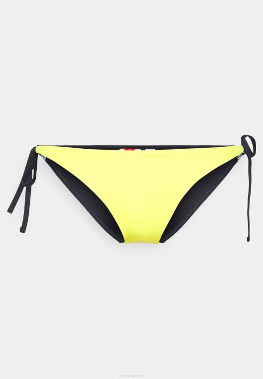 תחתוני ביקיני חצופים עם שרוך NX205136 צהוב מגנטי Tommy Hilfiger