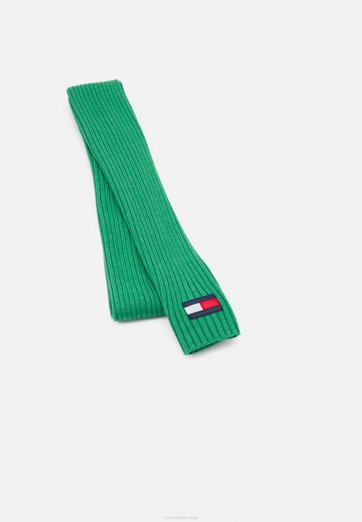 צעיף דגל גדול צעיף לשני המינים NX205141 מלכיט ירוק Tommy Hilfiger