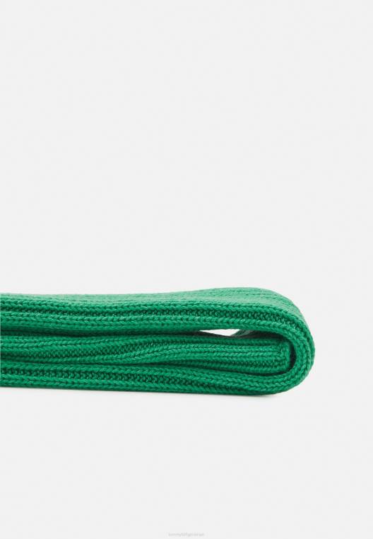 צעיף דגל גדול צעיף לשני המינים NX205141 מלכיט ירוק Tommy Hilfiger