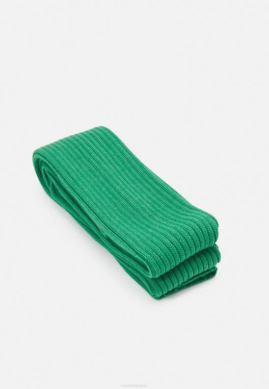 צעיף דגל גדול צעיף לשני המינים NX205141 מלכיט ירוק Tommy Hilfiger