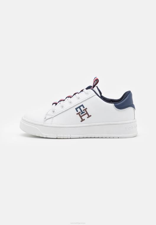 מאמנים NX205162 לבן כחול Tommy Hilfiger