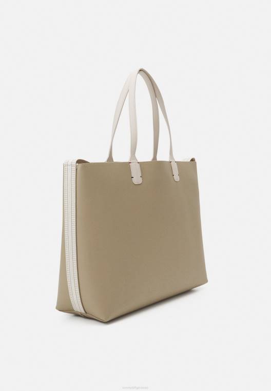 תיק תיק איקוני סט תיק NX205164 בז' Tommy Hilfiger