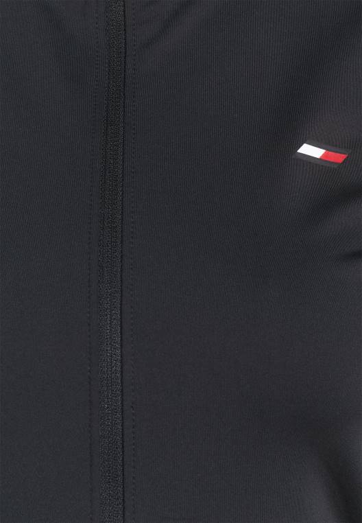 סווטשירט עם רוכסן דק דק NX205173 שמיים מדבריים Tommy Hilfiger