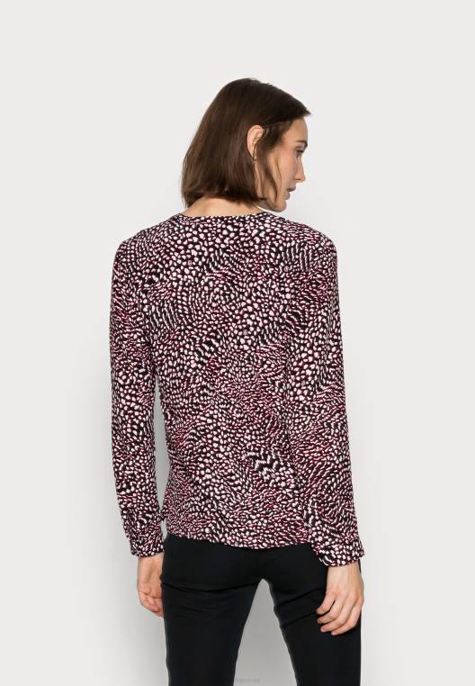 חולצה חולצה NX205181 אדום/לבן/שחור Tommy Hilfiger