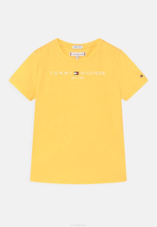 חולצת טריקו חיונית בהדפס טי NX205187 סוליי Tommy Hilfiger