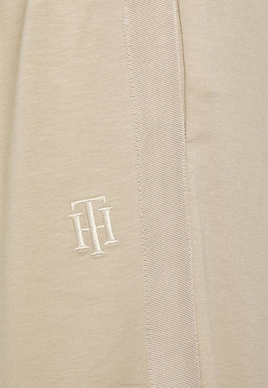 תחתונים רגועים של חליפת אימונית NX205192 בז' Tommy Hilfiger