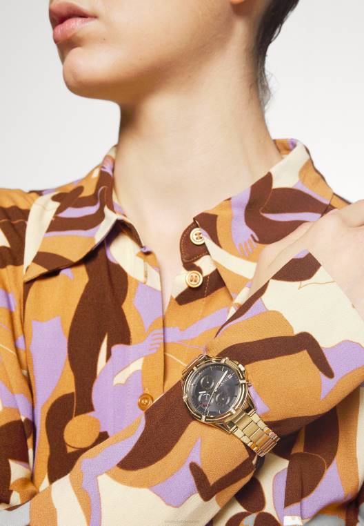 שעון כרונוגרף אריאנה NX205197 בצבע זהב Tommy Hilfiger