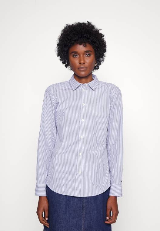 חולצה מכופתרת רגילה NX205208 מורשת/כחול מבריק Tommy Hilfiger