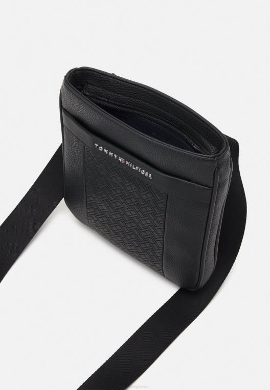 תיק מיני קרוסאובר מרכזי לשני המינים NX205211 שָׁחוֹר Tommy Hilfiger
