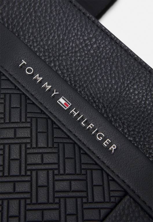 תיק מיני קרוסאובר מרכזי לשני המינים NX205211 שָׁחוֹר Tommy Hilfiger