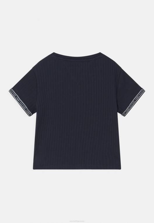 טי שירט בסיסית NX205226 שמיים מדבריים Tommy Hilfiger