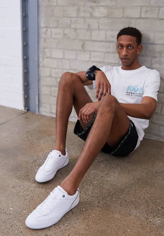 מאמנים מקצועיים מודרניים NX205240 לבן Tommy Hilfiger