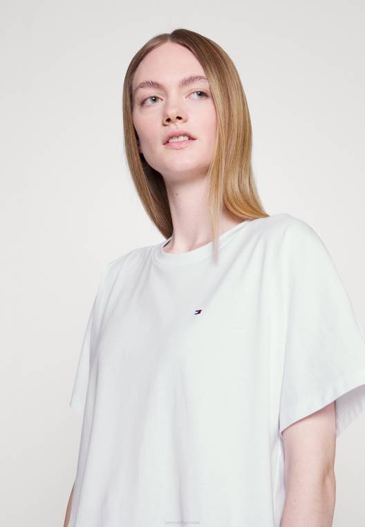 חולצה מודפסת NX205275 לבן Tommy Hilfiger