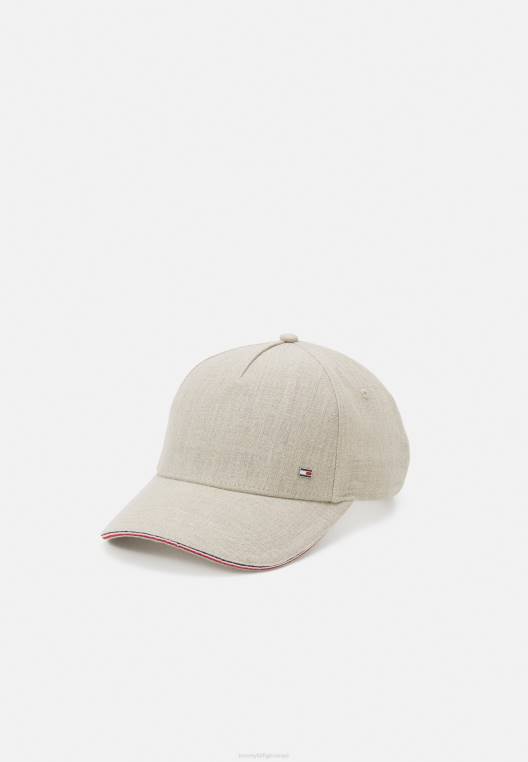 מכסה ארגונית מוגבהת לשני המינים NX205280 חול סוואנה Tommy Hilfiger