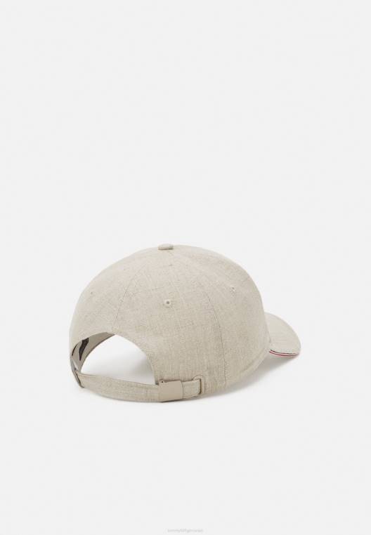 מכסה ארגונית מוגבהת לשני המינים NX205280 חול סוואנה Tommy Hilfiger