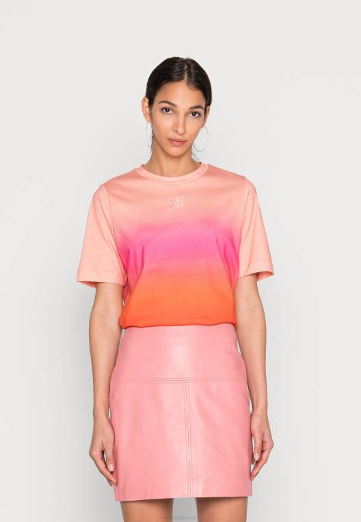 חולצה מודפסת NX205296 ורוד מולטי Tommy Hilfiger