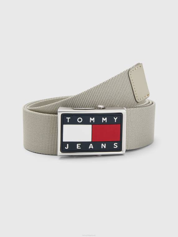 חגורת אבזם תג NX20529 ערבה דהויה Tommy Hilfiger