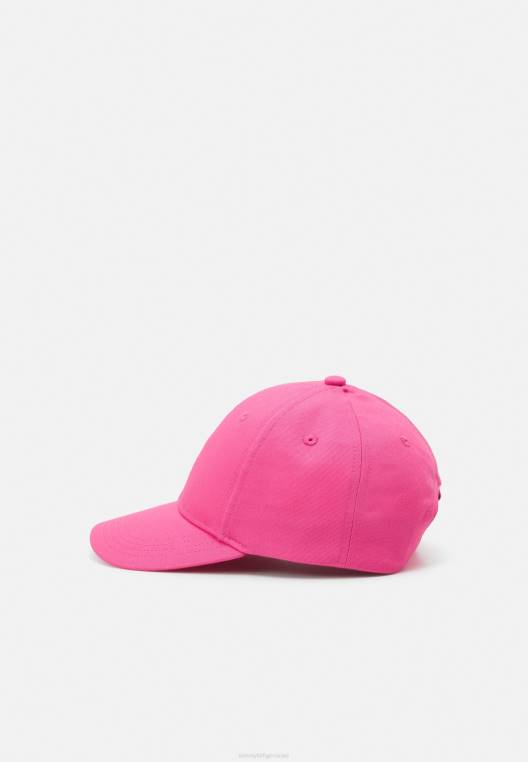 כובע דגל קטן לשני המינים NX205308 התראה ורודה Tommy Hilfiger