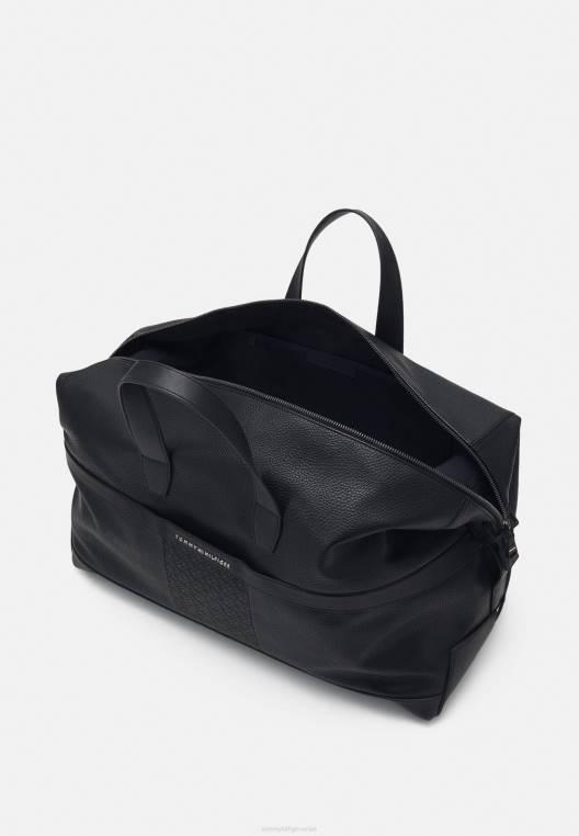 תיק לסוף שבוע של דאפל מרכזי NX205331 שָׁחוֹר Tommy Hilfiger