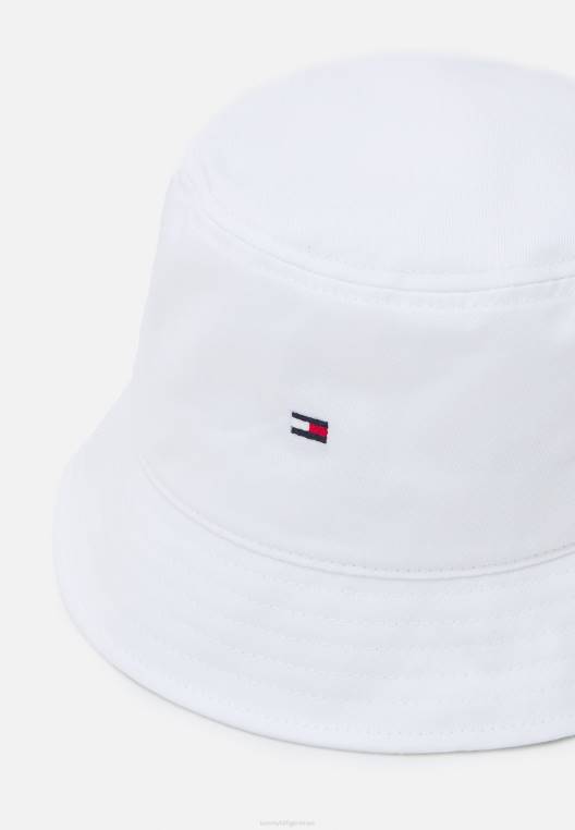 כובע כובע דגל NX205332 לבן Tommy Hilfiger