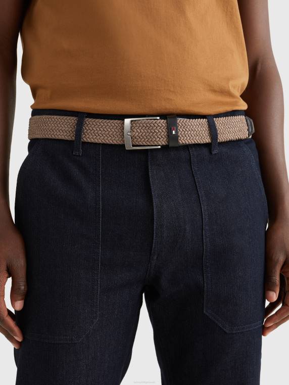 חגורה אלסטית קלועה NX20533 עיר טאופ Tommy Hilfiger