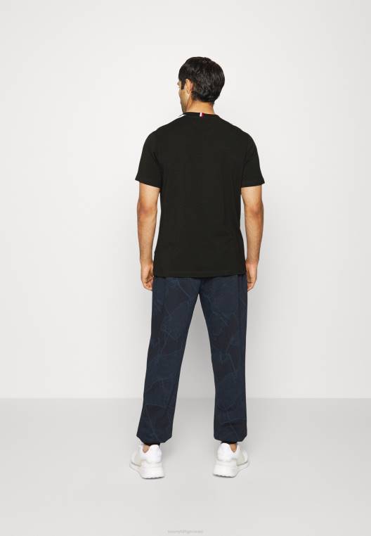 חולצה מודפסת NX205361 שָׁחוֹר Tommy Hilfiger