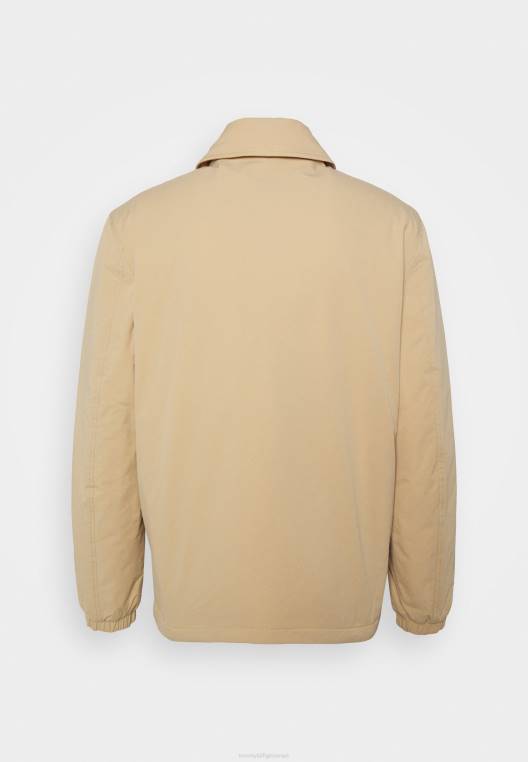 מעיל מאמן הפיך מעיל קל NX205367 שיזוף שריד Tommy Hilfiger