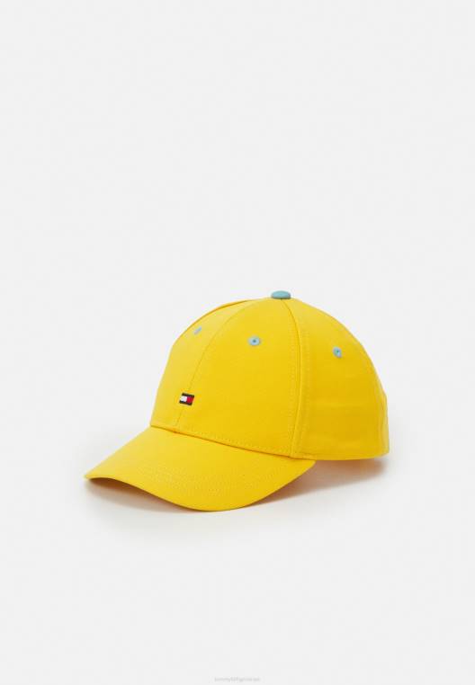 כובע יוניסקס NX205376 צהוב ערבה Tommy Hilfiger