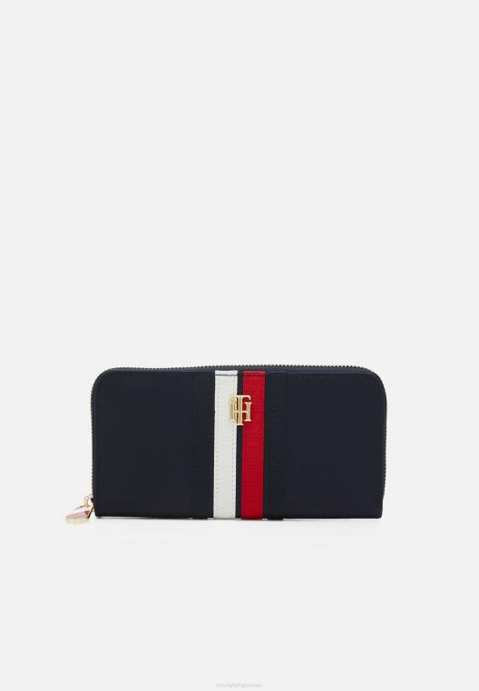 ארנק פרג גדול NX205377 חלל כחול Tommy Hilfiger