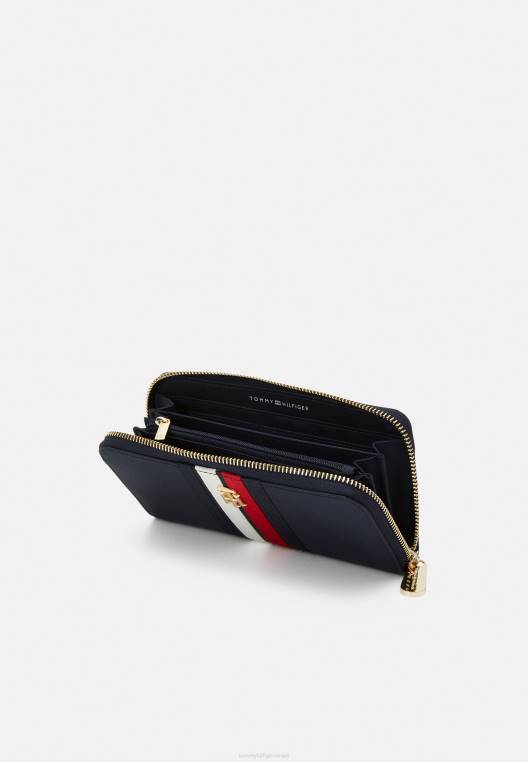 ארנק פרג גדול NX205377 חלל כחול Tommy Hilfiger