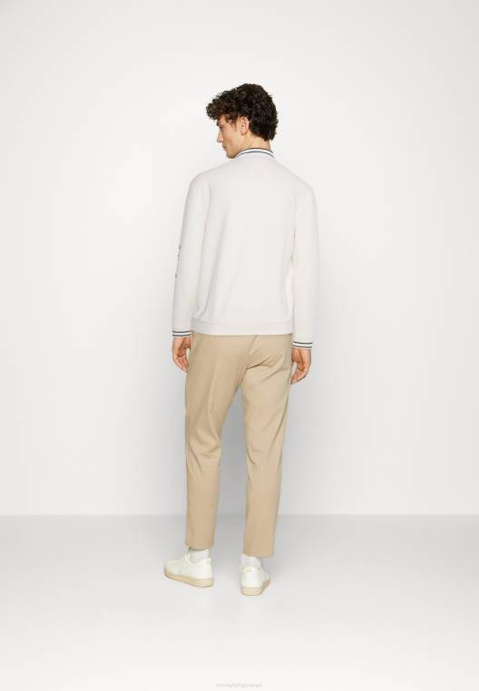 חולצת פולו קז'ואל עם לוגו בינוני NX205414 שֶׁנהָב Tommy Hilfiger