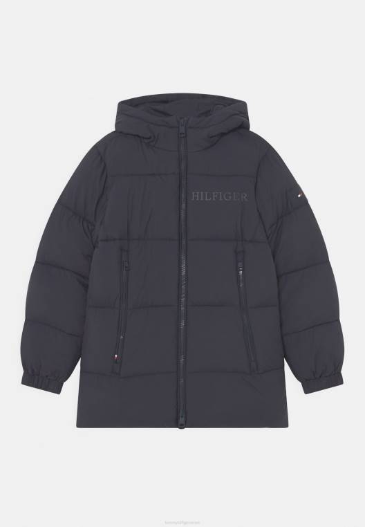 מעיל חורף גבוה NX205422 שמיים מדבריים Tommy Hilfiger