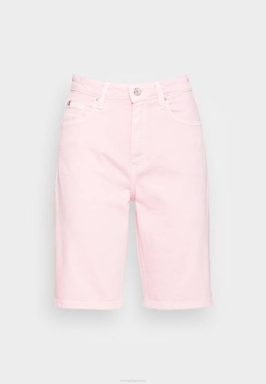 מכנסי ג'ינס ישרים קלאסיים NX205448 ורוד פסטל Tommy Hilfiger