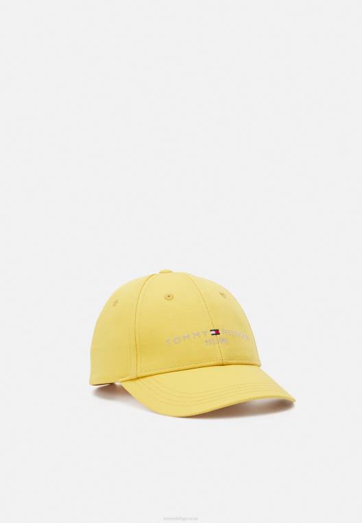 כובע ילדים מבוסס לשני המינים NX205479 צהוב טוסקני Tommy Hilfiger
