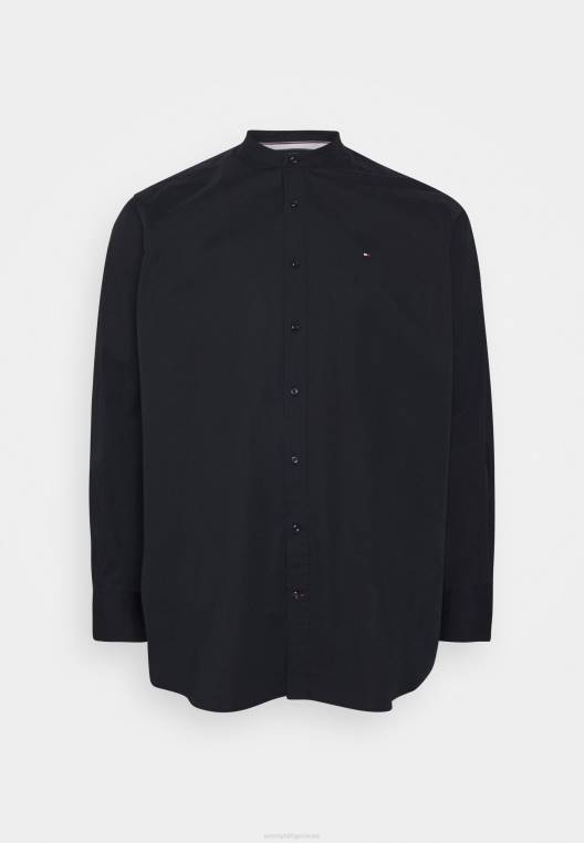 חולצת פופלין מתיחה NX205498 שמיים מדבריים Tommy Hilfiger