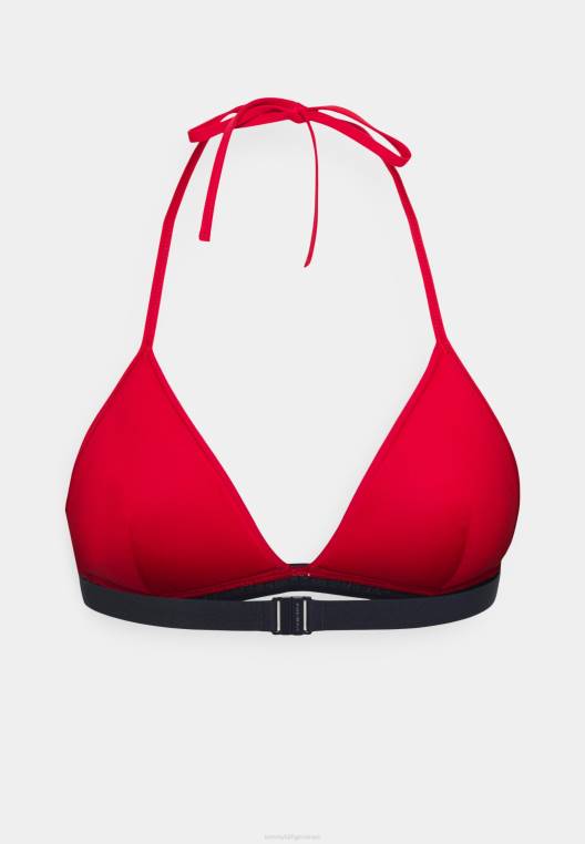 חולצת ביקיני קצף קבועה משולש NX205504 אדום ראשוני Tommy Hilfiger