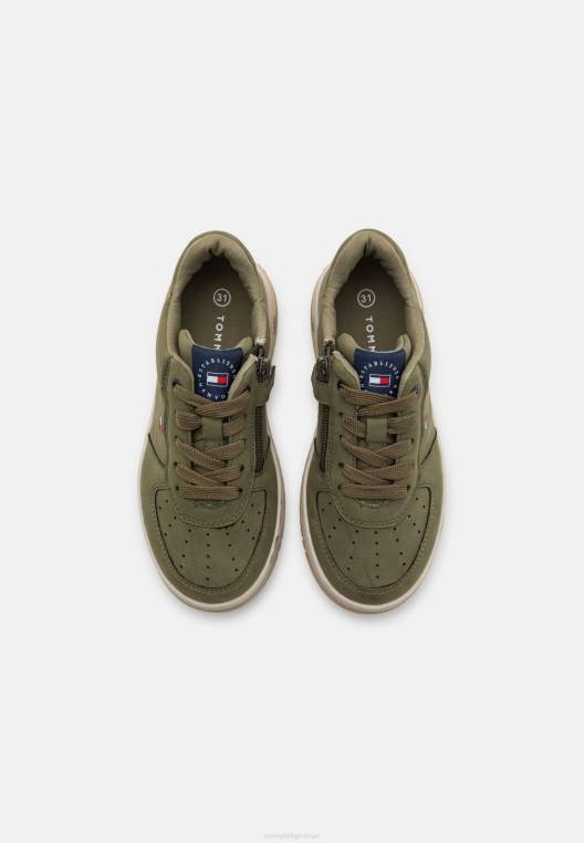 מאמנים לשני המינים NX205507 ירוק צבאי Tommy Hilfiger