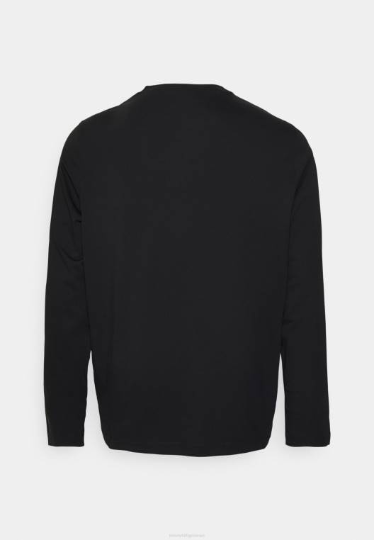 חולצה עם שרוולים ארוכים עם לוגו NX205509 שָׁחוֹר Tommy Hilfiger