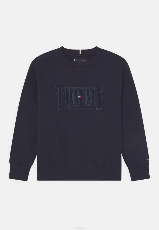סווטשירט אפליקציה NX205511 שמיים מדבריים Tommy Hilfiger