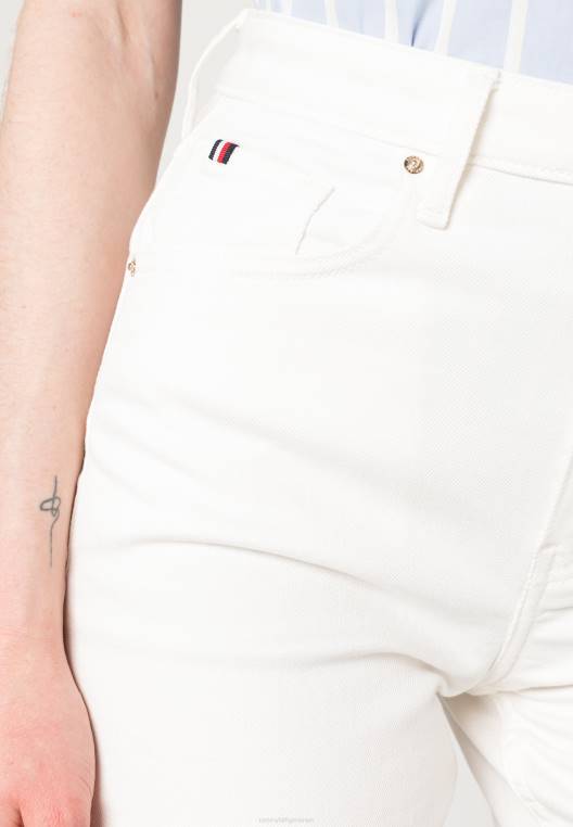 מכנסי ג'ינס ישרים קלאסיים NX205558 אקרו Tommy Hilfiger