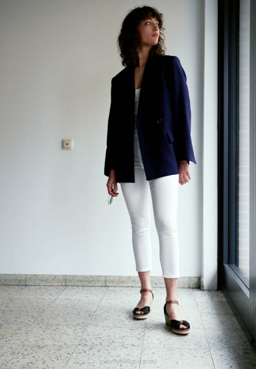 סנדלי פלטפורמה אייקוניים של אלבה NX205570 שָׁחוֹר Tommy Hilfiger