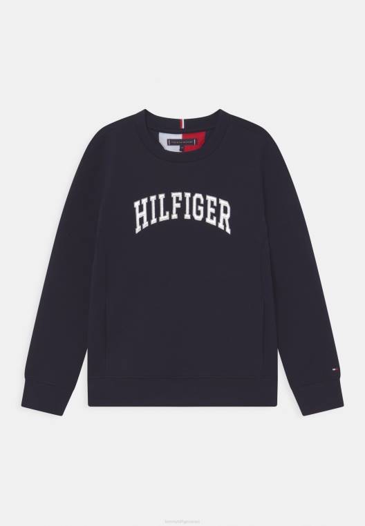 טופ עם שרוולים ארוכים NX205573 שמיים מדבריים Tommy Hilfiger