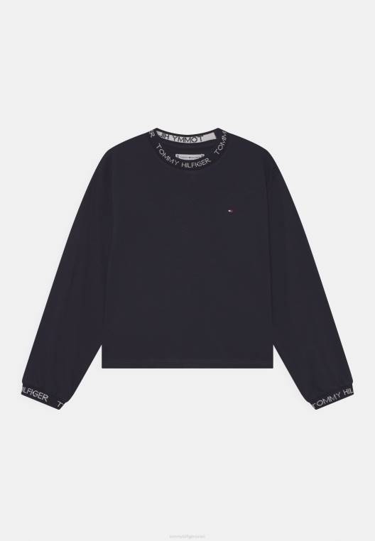 סווטשירט ממותג NX205597 שמיים מדבריים Tommy Hilfiger